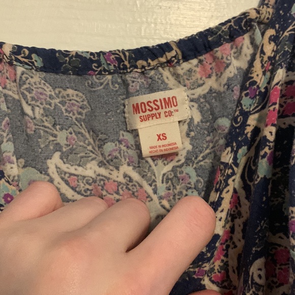 ⭐️Like new Mossimo Purple and Blue sun dress - Picture 2 of 2